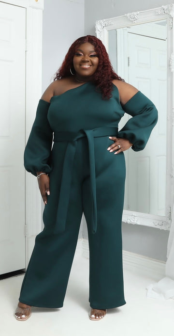 LUXURY JUMPSUIT - GREEN
